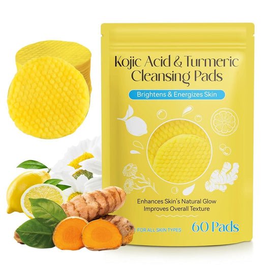 Turmeric Kojic Acid Cleansing Pads - [ Pack of 60 ]