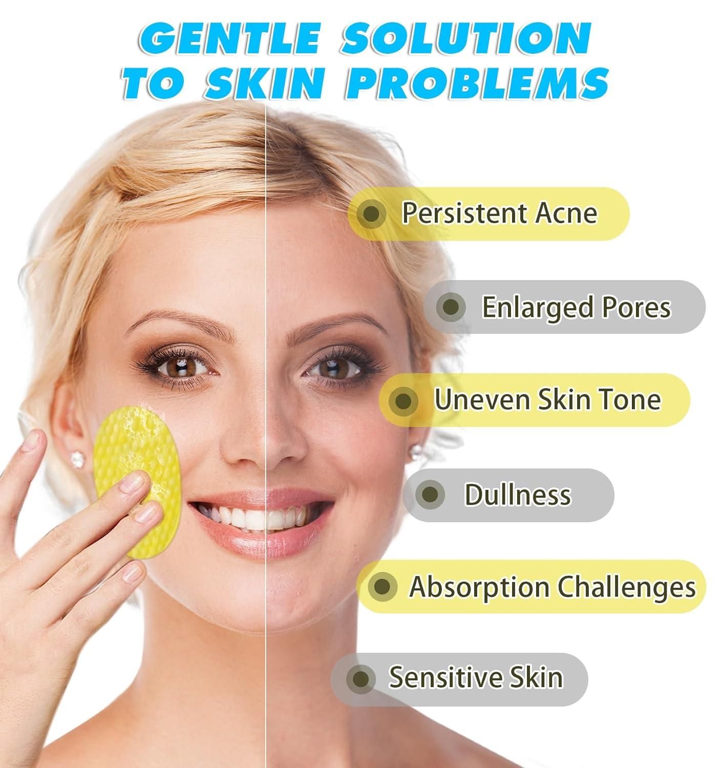Turmeric Kojic Acid Cleansing Pads - [ Pack of 60 ]