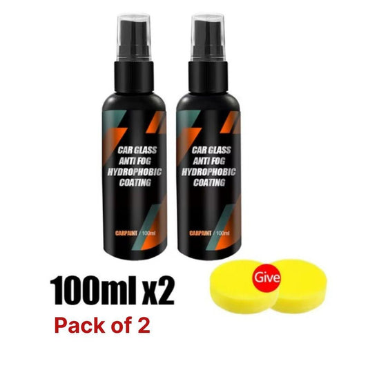 Anti-Fog Glass Coating 100ML (Pack of 2)