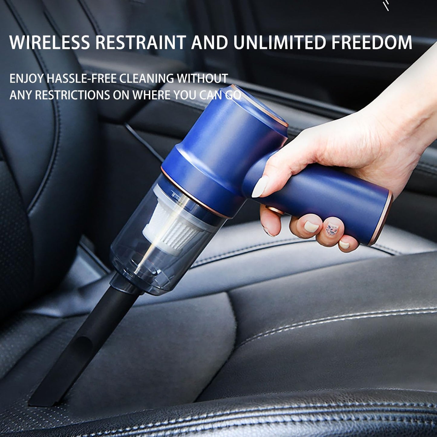 Multi-Purpose Rechargeable Wireless Vacuum Cleaner for Car, Home, Office