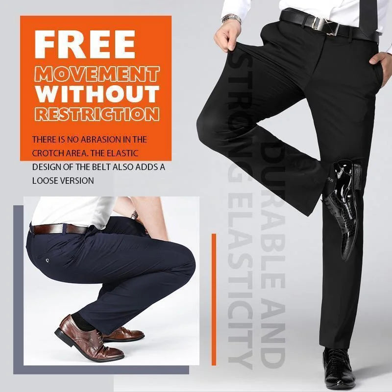 (Pack Of 3）Men's Classic High Elasticity Pants